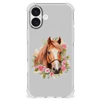 Case Anti-shock voor iPhone 16 Plus Paard