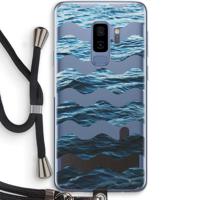 Oceaan: Samsung Galaxy S9 Plus Transparant Hoesje met koord