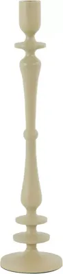 Light & Living kandelaar metaal yahvi 10x45cm zand