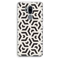 Crazy pattern: LG G7 Thinq Transparant Hoesje