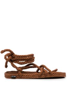 Nomadic State of Mind sandales en corde à brides - Marron