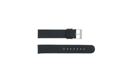 Horlogeband Universeel 800R.01 Leder Zwart 14mm