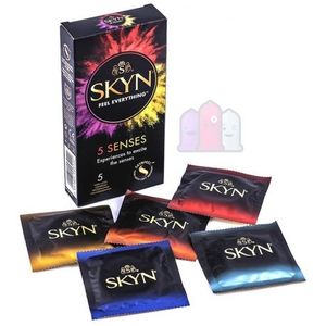 SKYN 5 Senses - Assortiment Van 5 Latexvrije Condooms