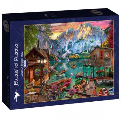 Lago Di Braies, Italy Puzzel 1000 stukjes