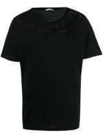 Saint Laurent t-shirt à découpes - Noir - thumbnail