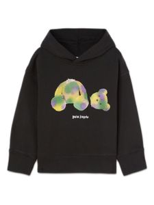 Palm Angels Kids hoodie à logo imprimé - Noir