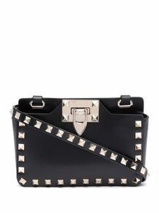 Valentino Garavani sac porté épaule Rockstud - Noir