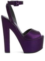 Giuseppe Zanotti sandales Tarifa 170 mm à plateforme - Violet - thumbnail