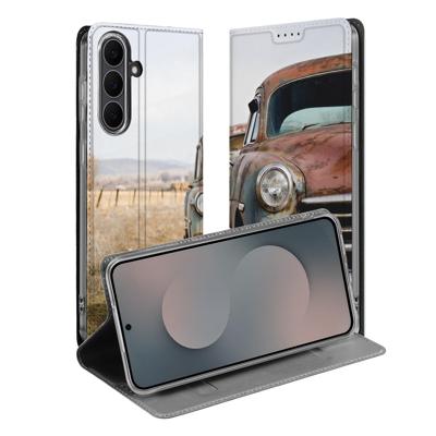 Bookcase Samsung Galaxy S25 FE Vintage Auto