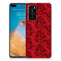 Huawei P40 | TPU Case | Red Roses