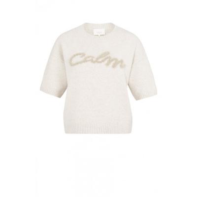 YAYA - Zand | unisex | Trui | Zand | L | regular | Kamst mode