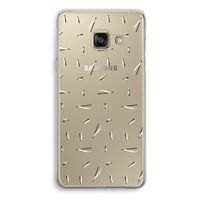 Hipster stripes: Samsung Galaxy A3 (2016) Transparant Hoesje