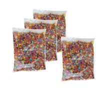 Confetti snippers van papier - 4x - multi kleuren - 200 gram zak - feestartikelen Confetti snippers van papier - 4x - multi kleuren - 200 gram zak - feestartikelen
