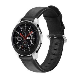 Bandje Zwart Leer Samsung Galaxy Watch 42mm