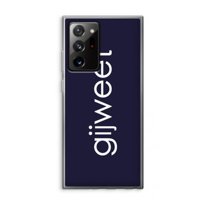 Gijweet: Samsung Galaxy Note 20 Ultra / Note 20 Ultra 5G Transparant Hoesje
