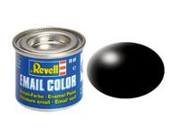 Revell Black, silk RAL 9005 14 ml-tin schaalmodel onderdeel en -accessoire Verf - thumbnail