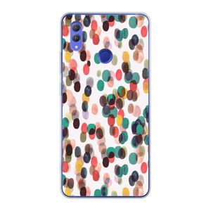 Tropical Dots: Honor Note 10 Transparant Hoesje
