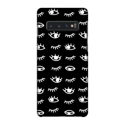 Eye pattern #3: Samsung Galaxy S10 4G Volledig Geprint Hoesje