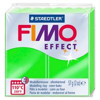 FIMO Effect Boetseerklei Neon Groen, 57gr - thumbnail