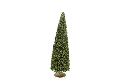 Glinsterende groene boom besjes 30 cm