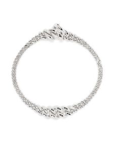 MAOR bracelet Mic en maille gourmette - Argent