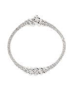 MAOR bracelet Mic en maille gourmette - Argent