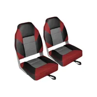 Titan Marine High Back Bootstoel Grijs/steenkool/rood Default