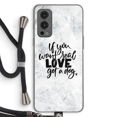 Partner in crime: OnePlus Nord 2 5G Transparant Hoesje met koord
