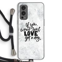 Partner in crime: OnePlus Nord 2 5G Transparant Hoesje met koord