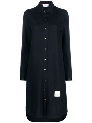Thom Browne robe-chemise à manches longues - Bleu