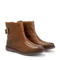 Travelin&apos; Women - pull on boot - Cognac - Maat 37