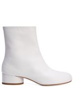 Maison Margiela bottines à bout Tabi 30 mm - Blanc