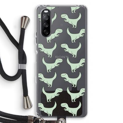 Dinos: Sony Sony Xperia 10 III Transparant Hoesje met koord