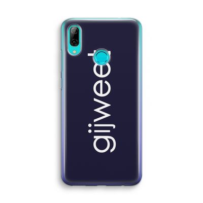 Gijweet: Huawei P Smart (2019) Transparant Hoesje