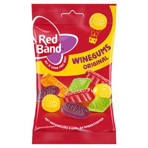 Red Band Red Band - Winegums 90 Gram 24 Stuks