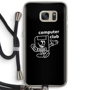Floppyhead: Samsung Galaxy S7 Transparant Hoesje met koord