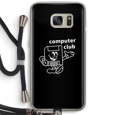 Floppyhead: Samsung Galaxy S7 Transparant Hoesje met koord