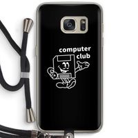 Floppyhead: Samsung Galaxy S7 Transparant Hoesje met koord