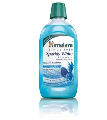 Himalaya Mondwater sparkly white