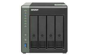 QNAP TS-431KX-2G data-opslag-server NAS Tower Ethernet LAN Zwart Alpine AL-214