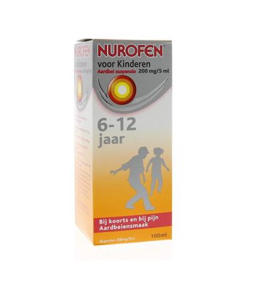 Suspensie kind 200mg / 5ml aardbei