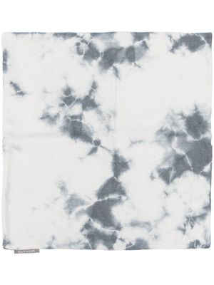 Suzusan housse de coussin à motif tie-dye - Gris
