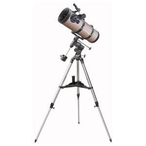 Bresser Optik Pluto 114/500 EQ Spiegeltelescoop Equatoriaal Newton Vergroting 20 tot 375 x