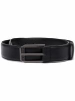 Philipp Plein ceinture en cuir Saffiano - Noir - thumbnail