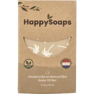 Happysoaps Body oil bar coco nuts