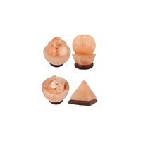 Zoutsteen Vormlampen (4 stuks) - thumbnail