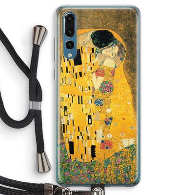 Der Kuss: Huawei P20 Pro Transparant Hoesje met koord