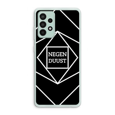 Negenduust geometrisch: Samsung Galaxy A52s 5G Transparant Hoesje