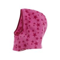Playshoes fleece bivakmuts Balaclava Sterren Fuchsia