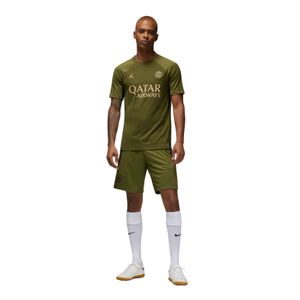 Nike Paris Saint-Germain X Jordan Strike Trainingsset 2023-2024 Donkergroen Donkerblauw Beige